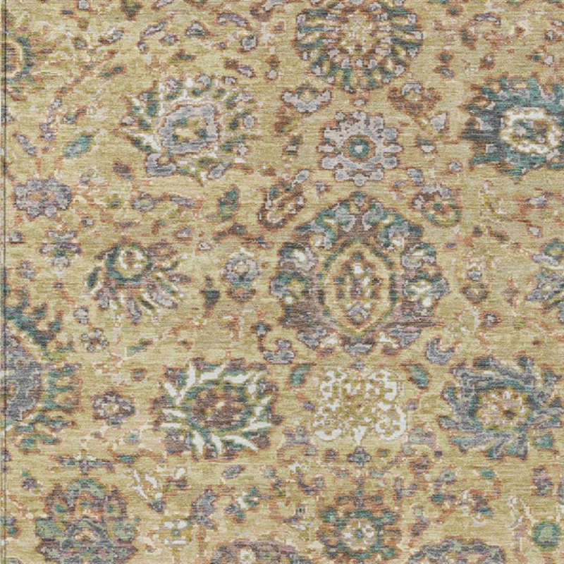 Tapis intérieur lavable beige et pâle 3 pi x 5 pi