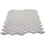 2" x 4" Marble Octagon and Dot Mosaic Tile