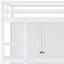 Lit mezzanine double avec garde-robe Hedieh-1262068906
