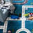 HildrethTurquoise/Gray/Red Area Rug-2113598805