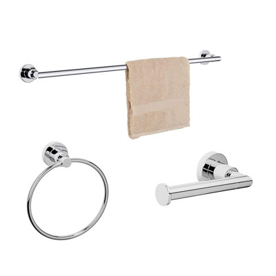 Manhattan 3 - Piece Bathroom Hardware Set