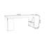 Bureau rectangulaire en bois massif Smoky Wood-184604714