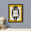 «Banksy Smile Girl Graffiti» sur papier-98267065-98267066