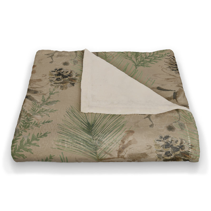 Hand Woven Throw Blanket, Brown