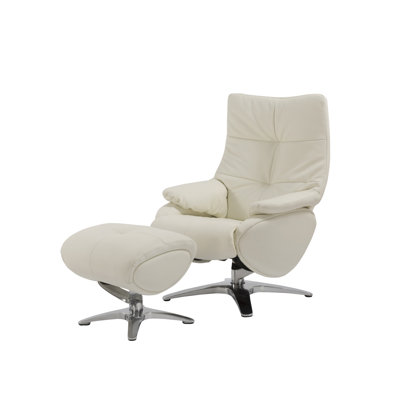 Wanamaker Upholstered Swivel Recliner