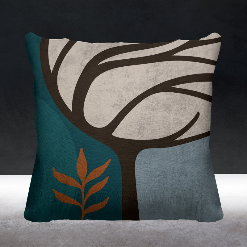 Housse de coussin d'extérieur carré Winston, Émeraude, 19 po x 19 po, Carré