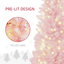 Arbre de Noël rose 5 pi-963222063-963222056