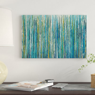 « greencicles », reproduction sur toile