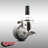 Thermoplastic Rubber Swivel Expanding Stem Caster Brake