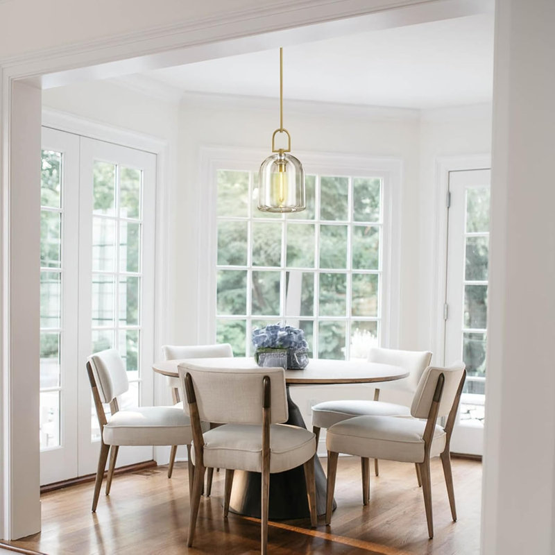 Luminaire suspendu en cristal Crystal, Bronze