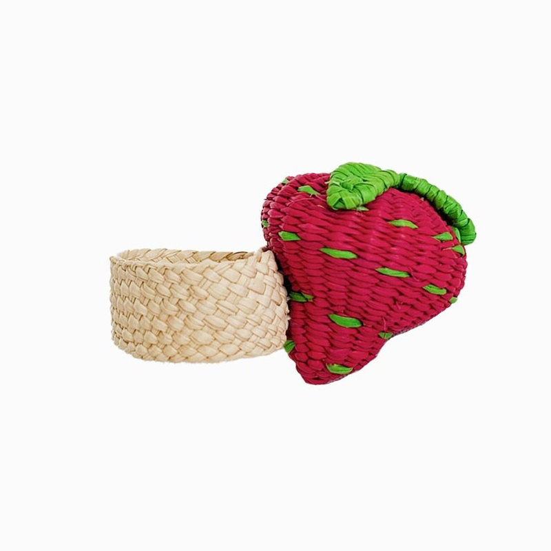 Strawberry Napkin Ring, 4