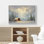 «Snowy Barn Starry Night», chambre à coucher religieuse, décoration murale, chalet d'hiver