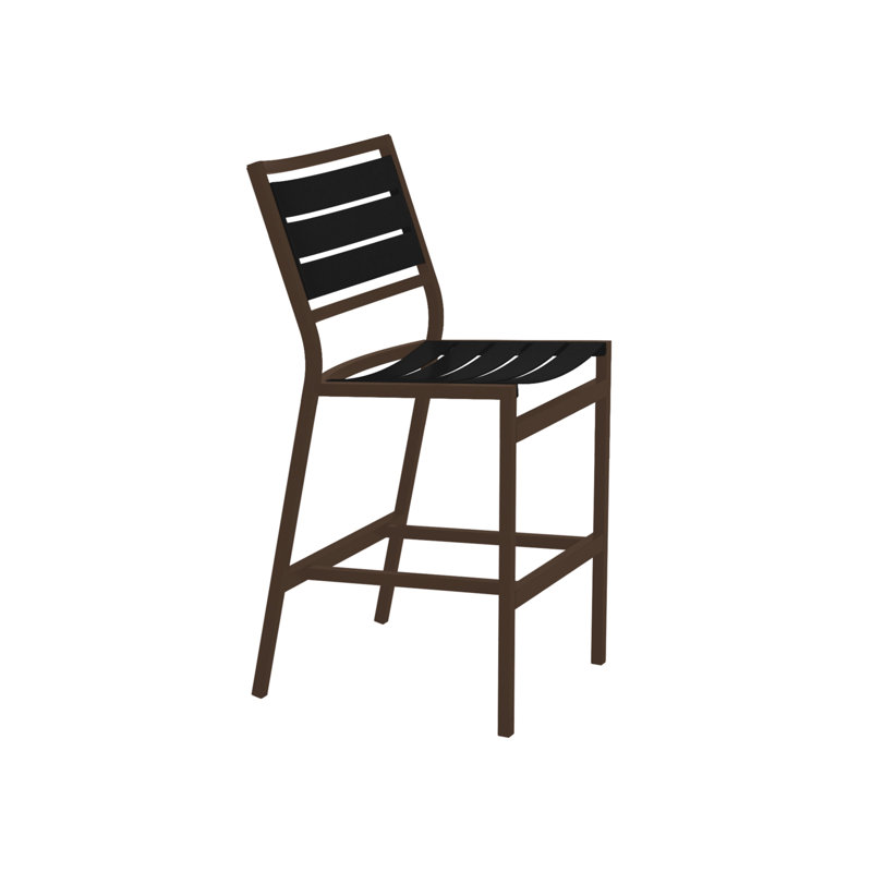 Tabouret de bar 28 po Cabana Club, Greco, Obsidienne