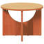 Coffee Table Solid pine wood Rustic Living Room Furniture Wooden Accent-1118963431