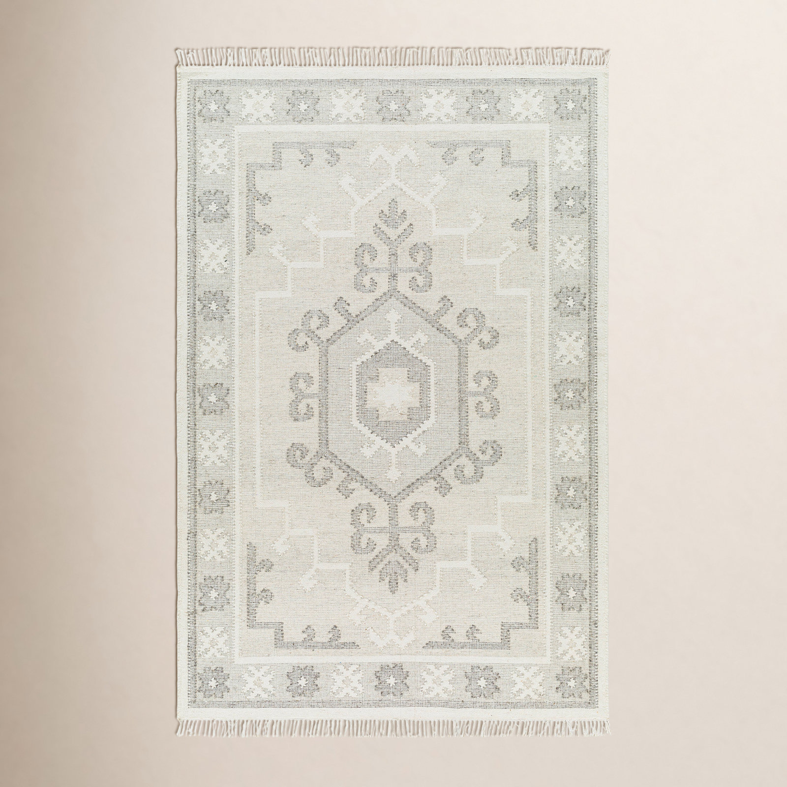 Saber Handmade Wool Rug, Rectangle 2' x 3'