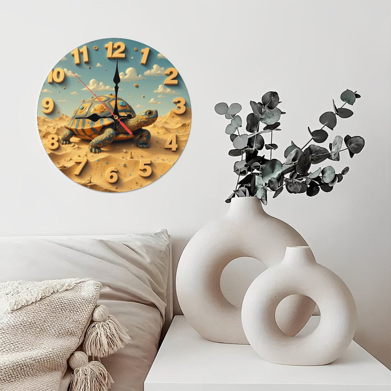 Horloge tortue du désert