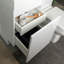 900 mm Freestanding Combined Vanity Unit with Integrated Basin-17437657