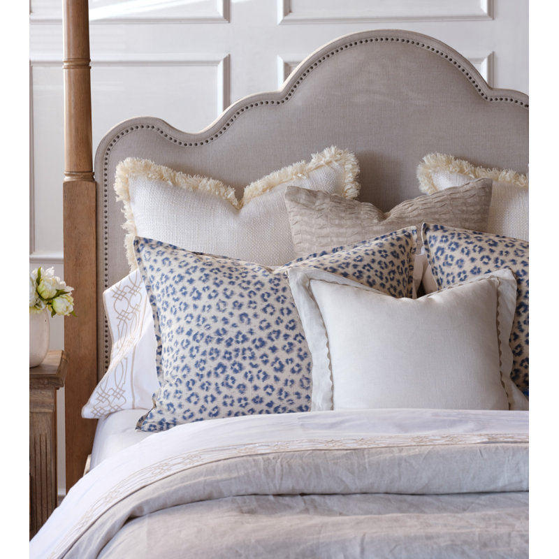Emory Animal Print Linen Pillow Sham, Standard