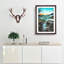 Mountain View in Switzerland - Picture Frame Painting Print-56925269-56925271
