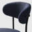 Bayville Faux Shearling Fabric Upholstered Side Chair With Metal Leg-101527418-101527425