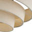 Très grand semi-encastré 4 lumières Ashani-122725081