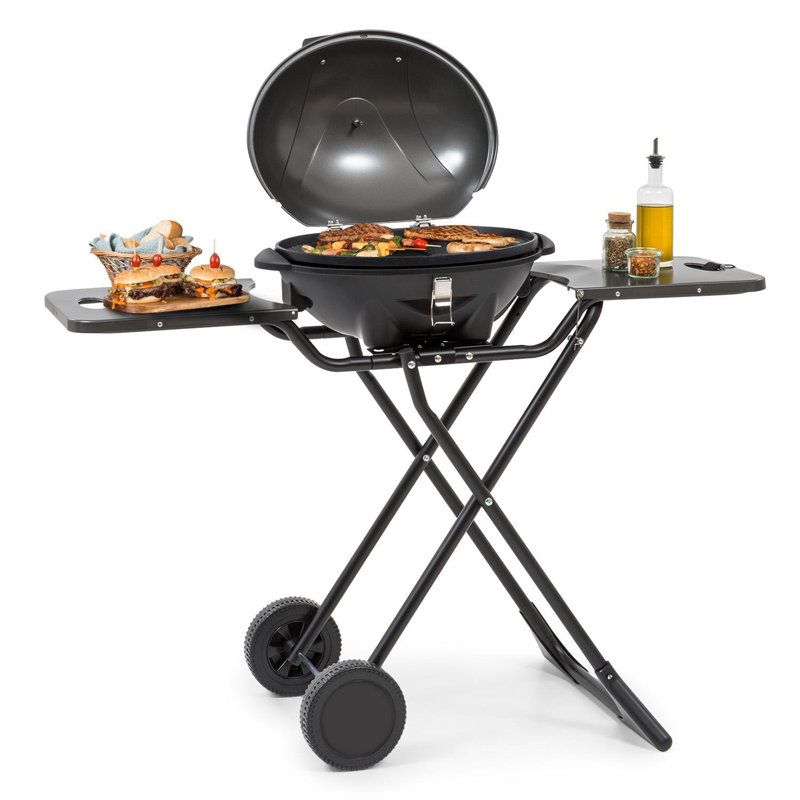 Klarstein 122cm W x 57cm D Foldable Portable Single Burner Electric Grill