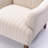 Striped Arm Chair