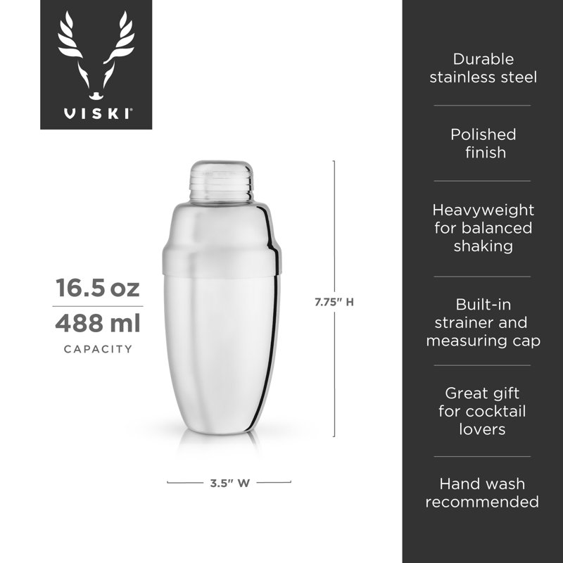 Agitateur de cocktail lourd viski professional