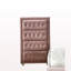 Commode en tissu rose de style moderne