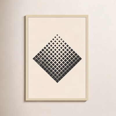 Minimal Halftone Shapes No. 3 Print