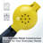 Deiss Pro Heavy-duty Metal Lemon Squeezer - Max Juice Extraction Manual Juicer