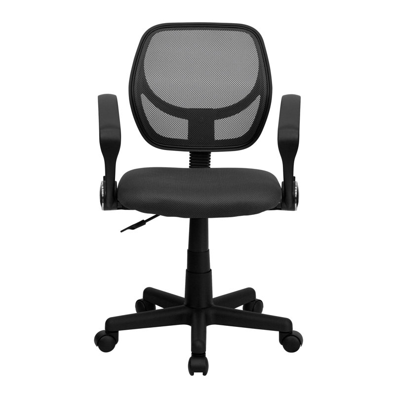 Chaise de bureau Wayfair Basics®, Gris, Inclus
