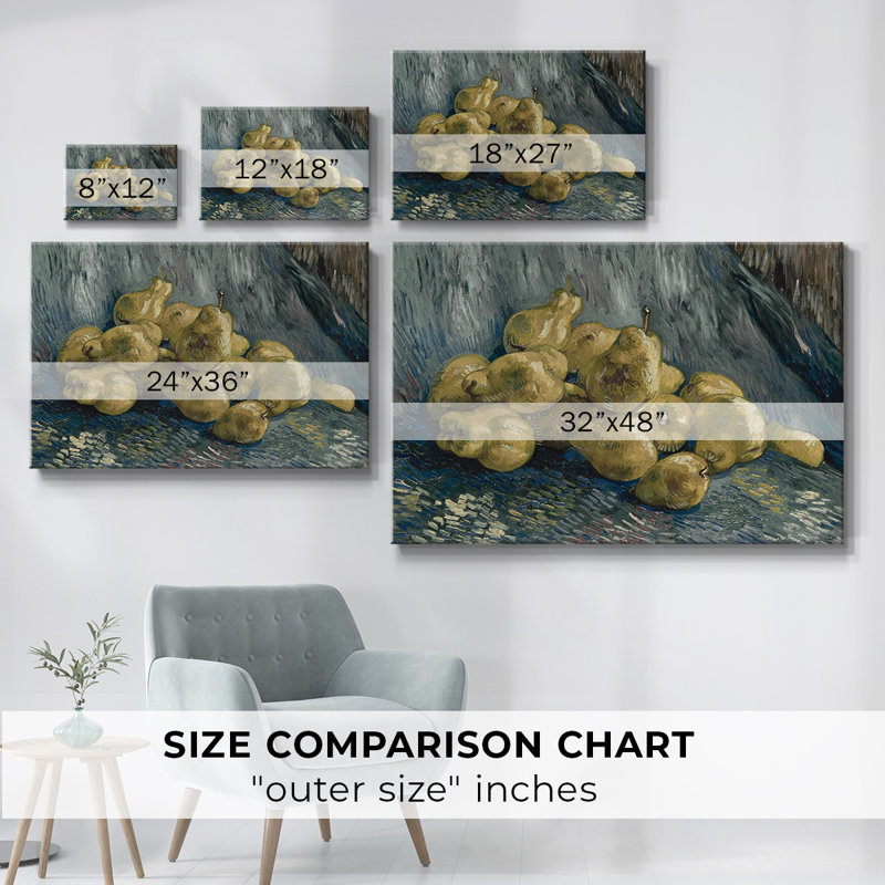 Paysage rétro - DCCLVII, reproduction d'art sur toile, H 41 po x l 61 po