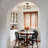 Marval Square / Rectangle Semi Flush Mount 