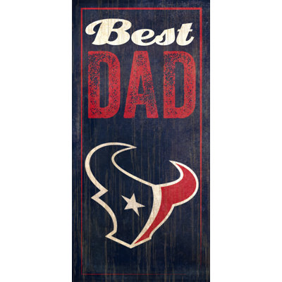 « best dad », impression sur plaque NFL