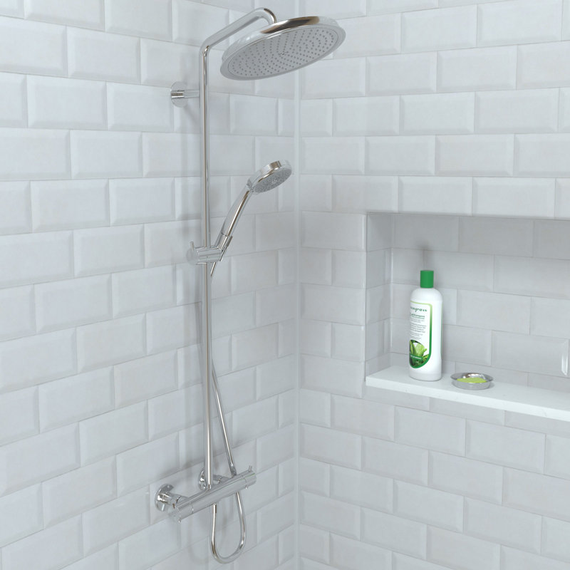 Raindance C 240 Shower Head, Brushed Nickel, 2.0 GPM