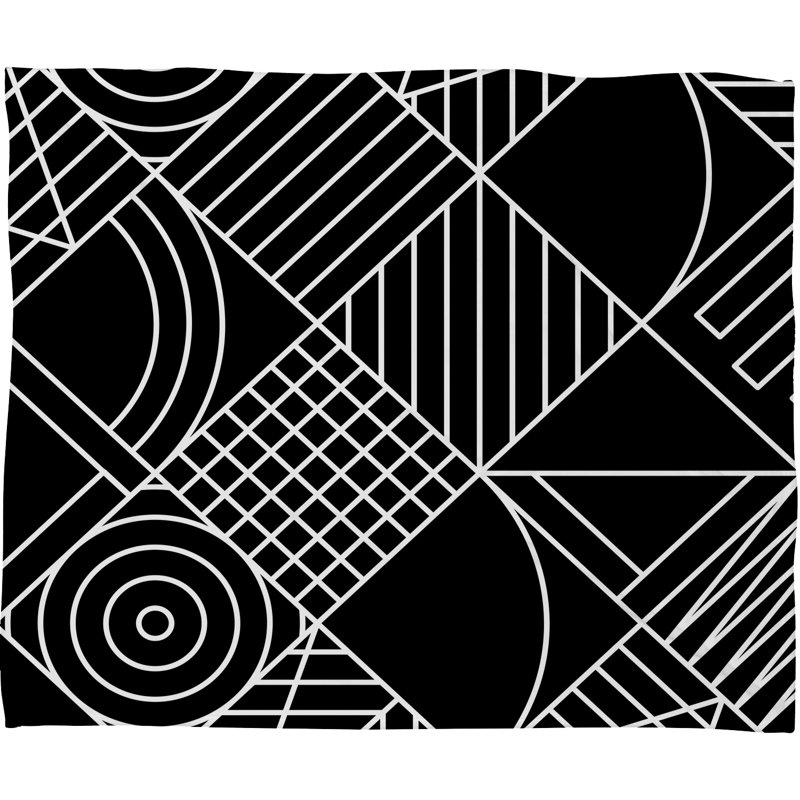 Couverture polaire, H 40 po x l 60 po x P 1,5 po