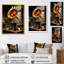 Gold Phonographs Elegance I - Phonographs, art mural-571730696-571730703