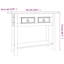 Angelia 93cm Solid Wood Console Table