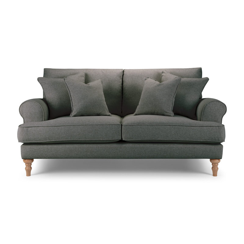 Adama 2 Seater Sofa, Dark Gray