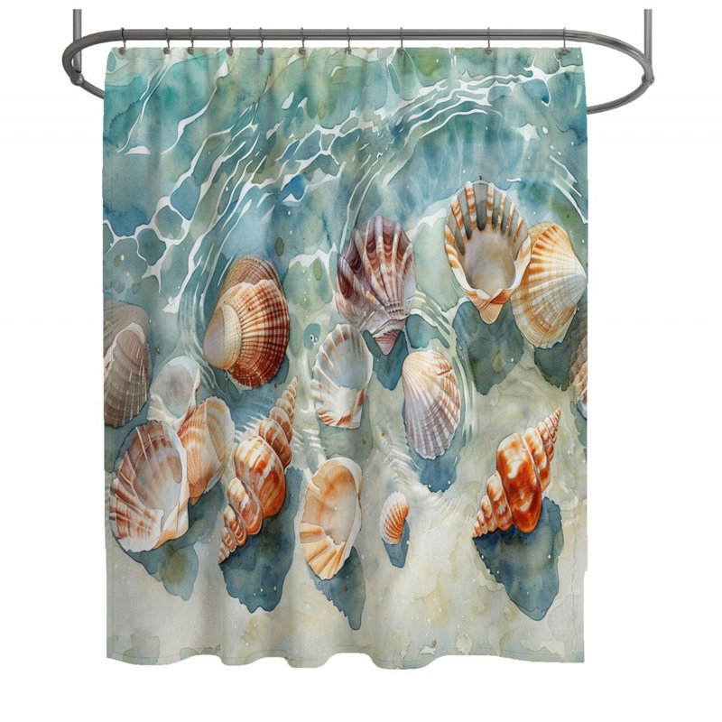 Shower Curtain, 73"H x 70"W