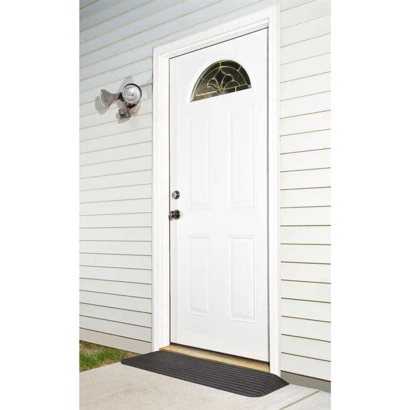 Silver Spring Rubber Threshold Ramp, 1" H x 8" L x 43.5" W