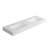Bathroom Sink Vanity In Stone Resin Solid Surface - 58.92 Depth, 18.67 Width, 4.23 Height Adaptable To Layout Requirements, Scratch Finish, Elegant Decor Basin Of Deep, Wide, 70.59 Lb Scratches,