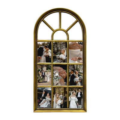 9-Opening  4×6 Collage Wall Photo Frame