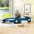 Race Car-Shaped Platform Bed with Shelves-1556231193-1556231194