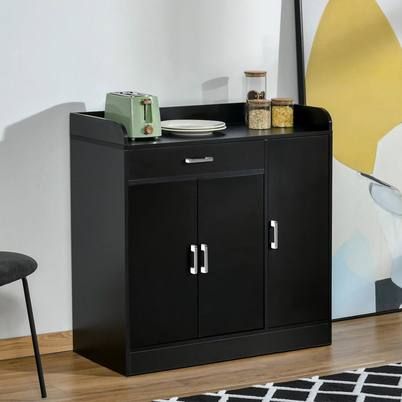 Lorrianne 90cm Sideboard, Black