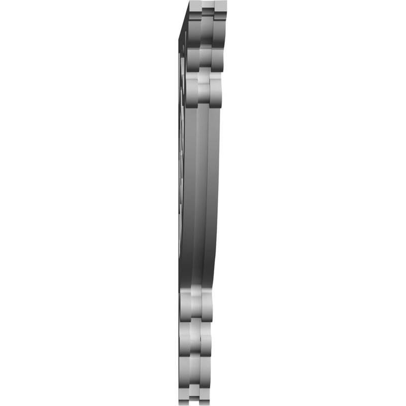 Corbeau en PVC de qualité architecturale, H 22 po x l 22 po x P 1,875 po