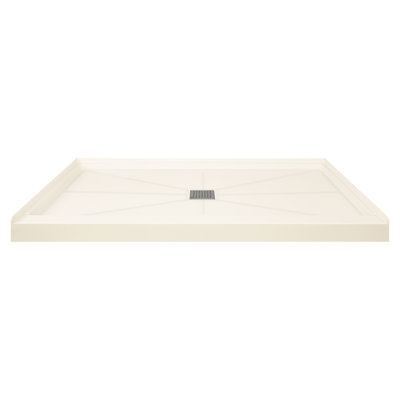 Receveur de douche linéaire FL6034C-32 avec bonde centrale, Cameo