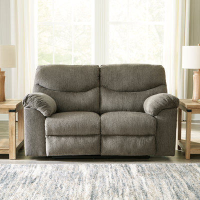 Alphons Upholstered 70'' Reclining Loveseat