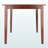 Carver Dining Table in Walnut Finish with Extendable Top, 29.95'' H X 56.66'' W X 31.07'' D